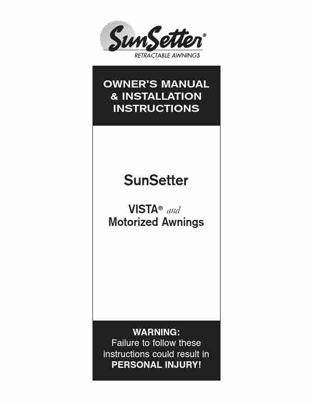 How To Close Manual Sunsetter Awning-page_pdf